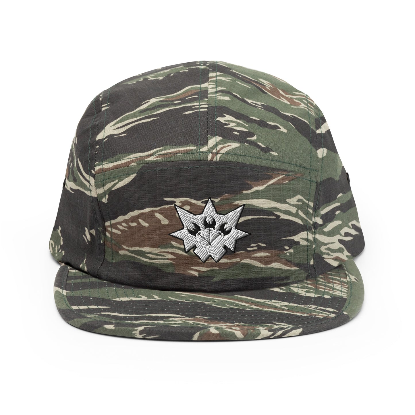 5 Panel Green Tiger Camo