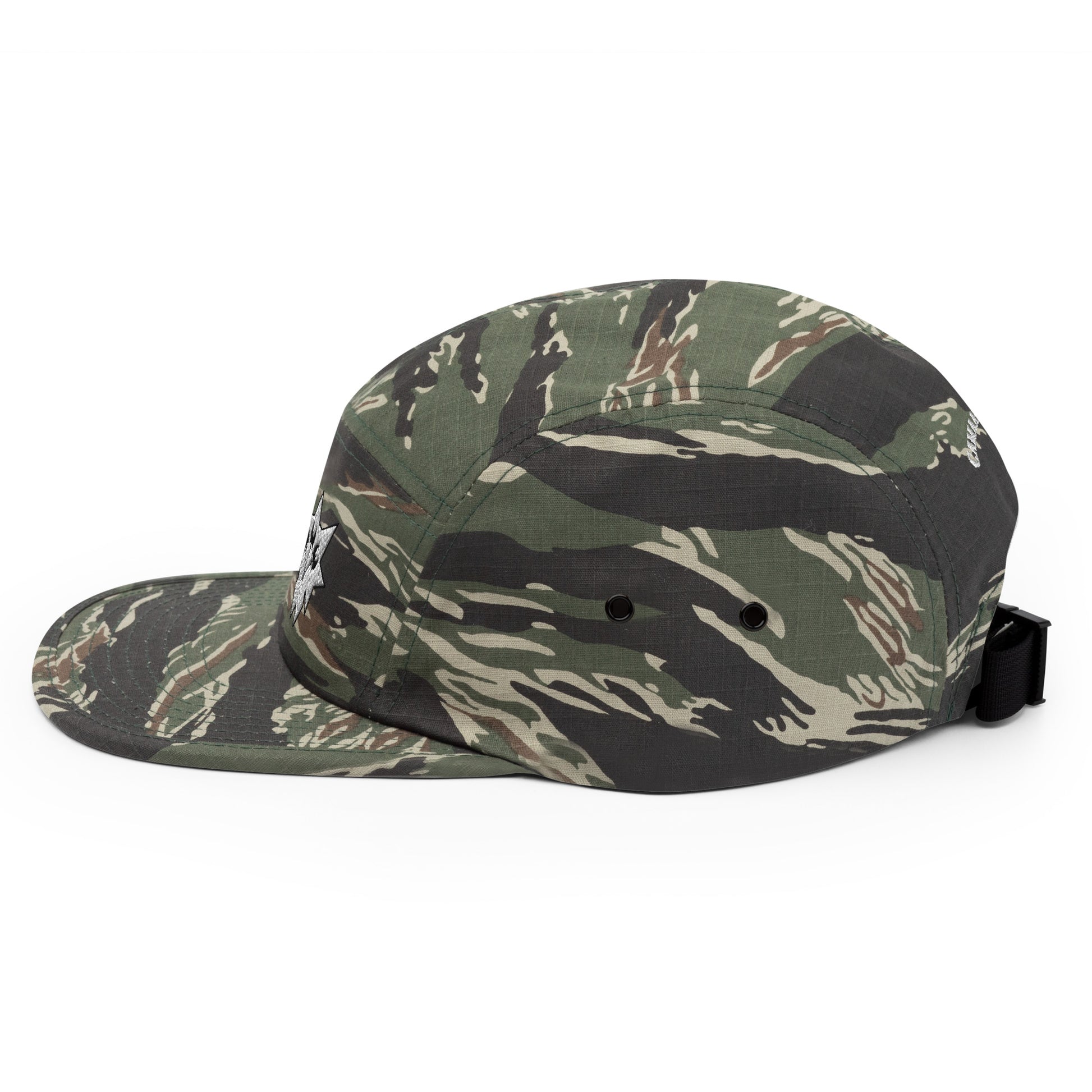5 Panel Green Tiger Camo1